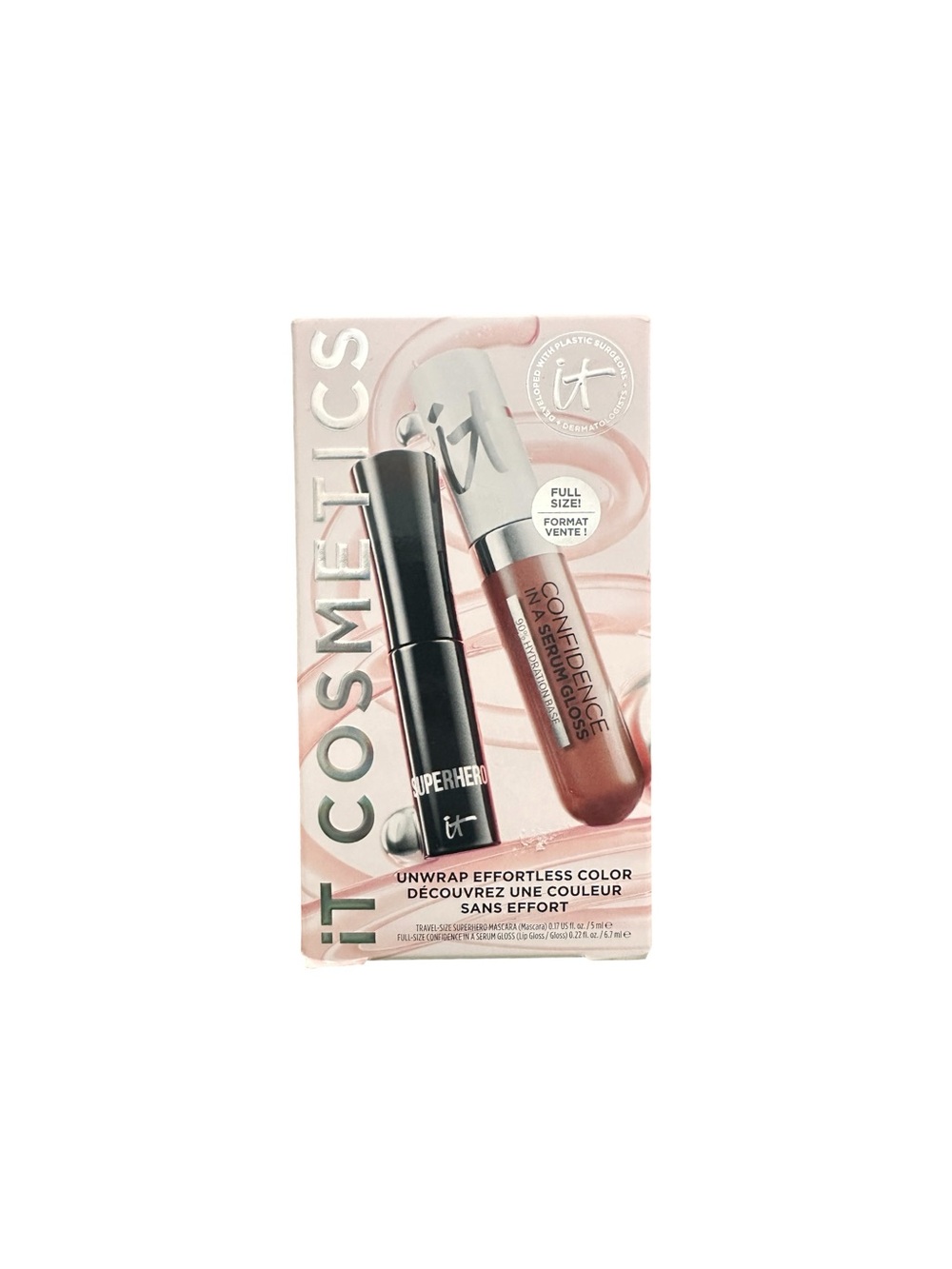iT Cosmetics Serum Liogloss & Superhero Mascara Sets
